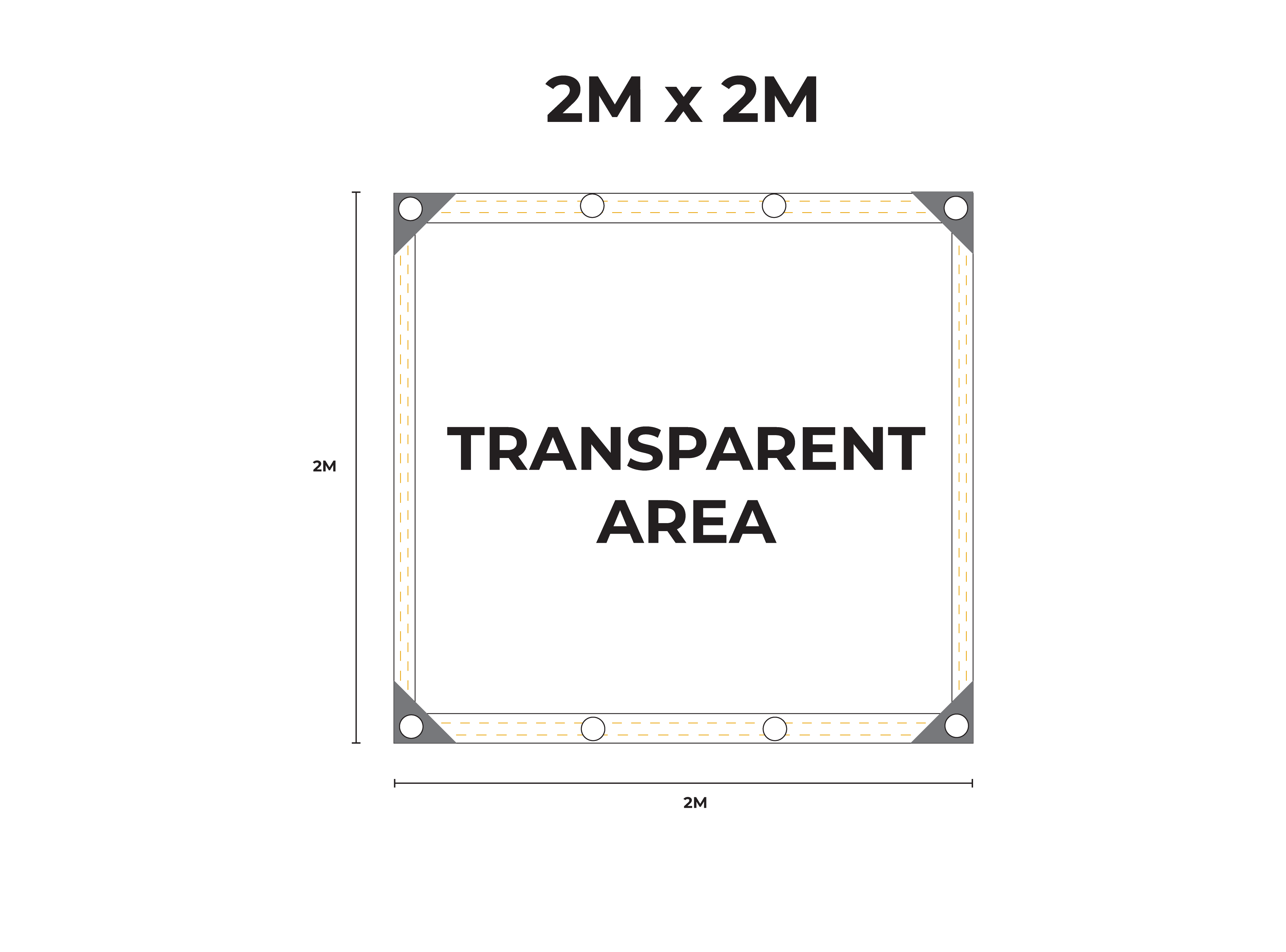 Transparent Plastic Rain Sheet