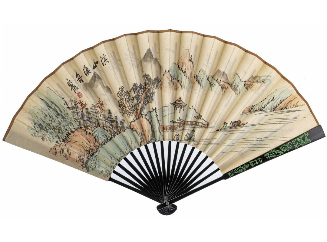CHINESE FAN CALLIGRAPHY