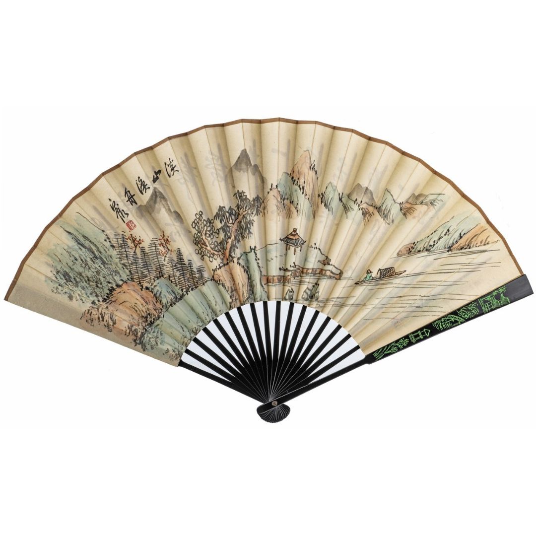 CHINESE FAN CALLIGRAPHY
