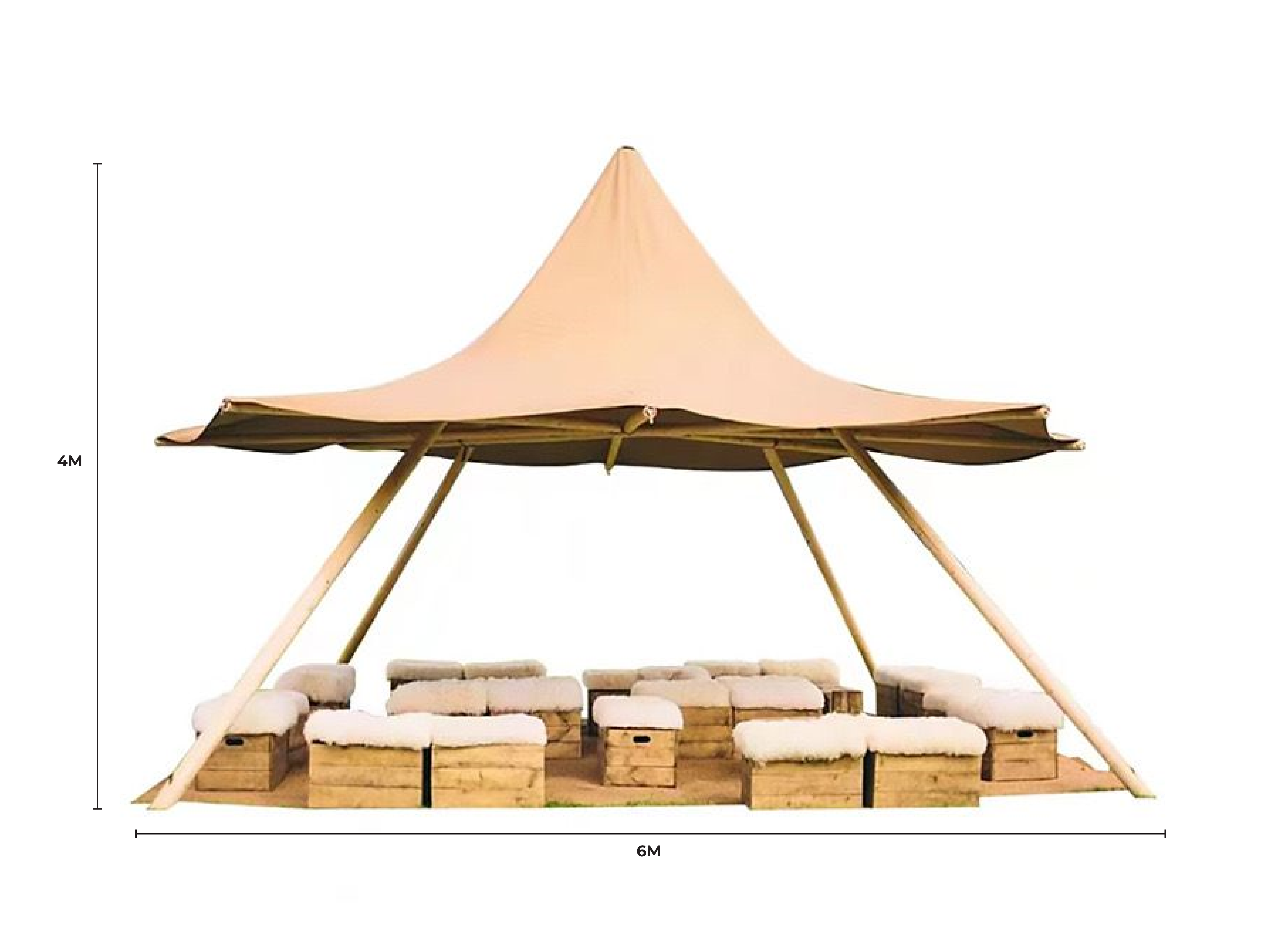 INDIAN STRAW HAT TENT | TIPI TENT